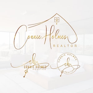 Real Estate Logo, Realtor Logo, Premade Realtor Logo, Signature Logo, Home Logo, Minimalist Real Estate Logo, Real Estate Logo Design