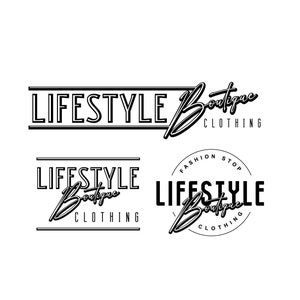 Lifestyle Boutique Logo, Premade Logo Design, Boutique Logo Design, Fashion Logo, Blog Logo for Fashion