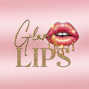 Beauty Logo, Make Up Artist Logo, Lips Logo, Beauty logo Design, Cosmetic Logo, Artistry Logo, Blog Logo Design, Premade Logo Design