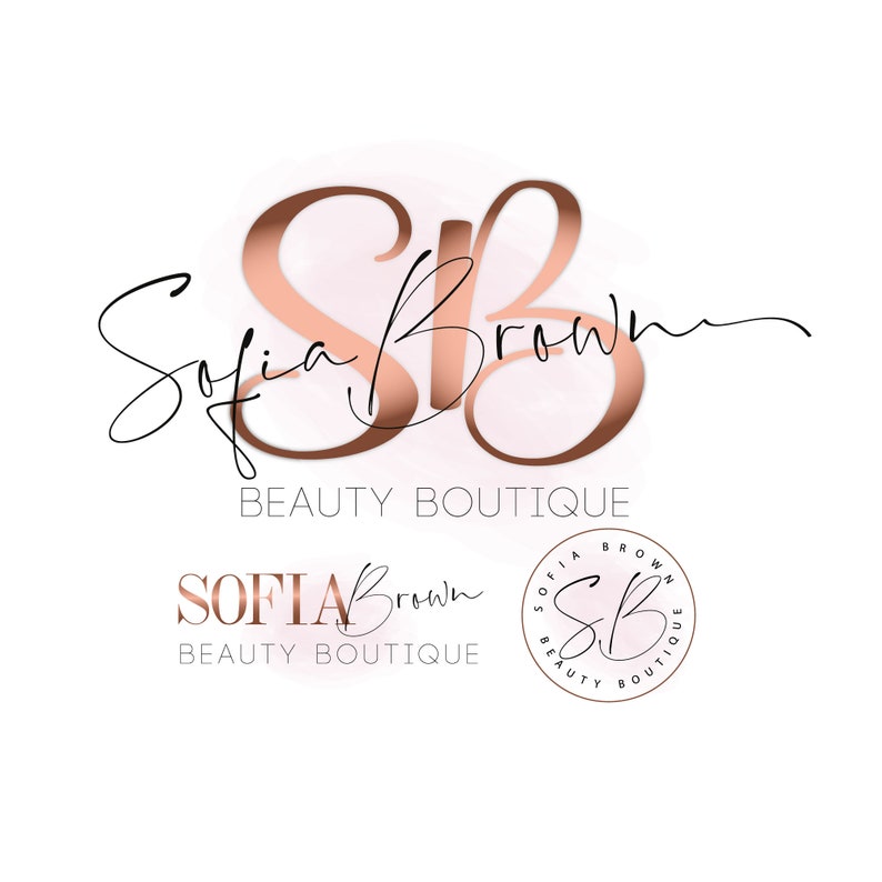 Beauty Logo, Premade Logo, Make Up Artist Logo, Boutique Logo Design, Nail Logo, Lash Logo, Blog Logo Design, Gold Logo, Logo Design 