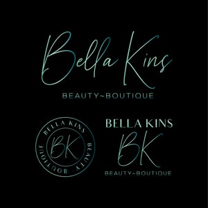 Boutique Logo, Beauty Logo, Fashion Logo Design, Logo Design for Beauty, Gold Logo, Blog Logo, Nail Logo, Salon Logo, Logo Design