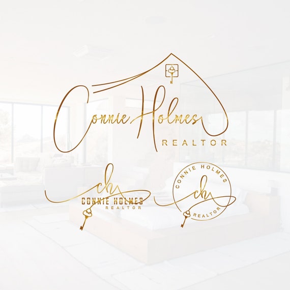 Real Estate Logo, Realtor Logo, Premade Realtor Logo, Signature Logo, Home Logo, Minimalist Real Estate Logo, Real Estate Logo Design