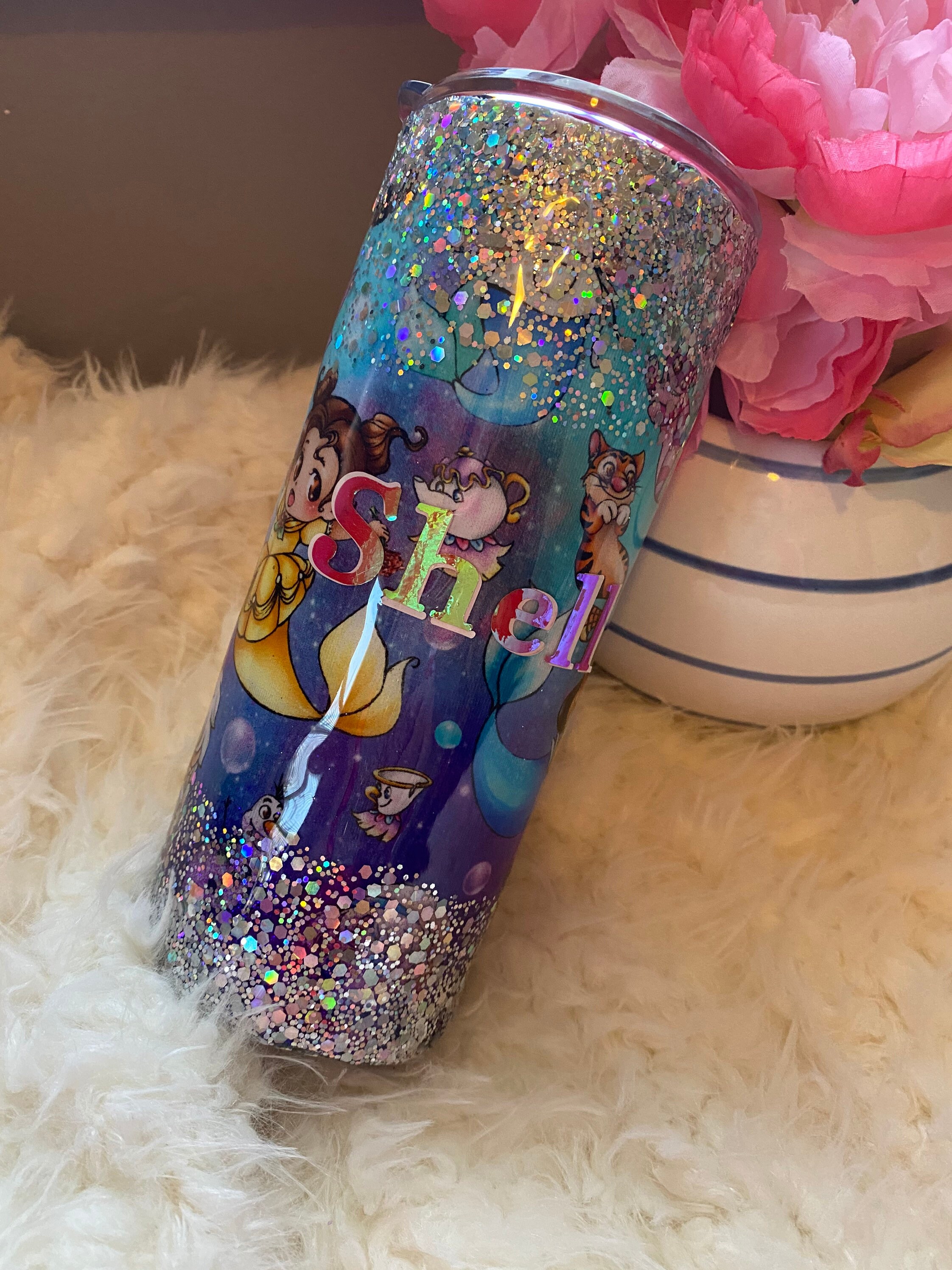 Personalized /Themed Fabric Tumbler/ 20oz Tumbler/ Harry Potter