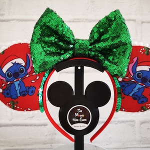 STITCH Christmas ears