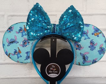 Orelhas STITCH de Lilo e Stitch