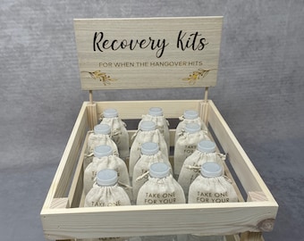 Wedding Hangover Recovery Kits| Wedding guest favours| Send Off Gifts