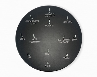 Gioco del lancio dell'anello da bere fatto a mano: gioco da bar personalizzabile