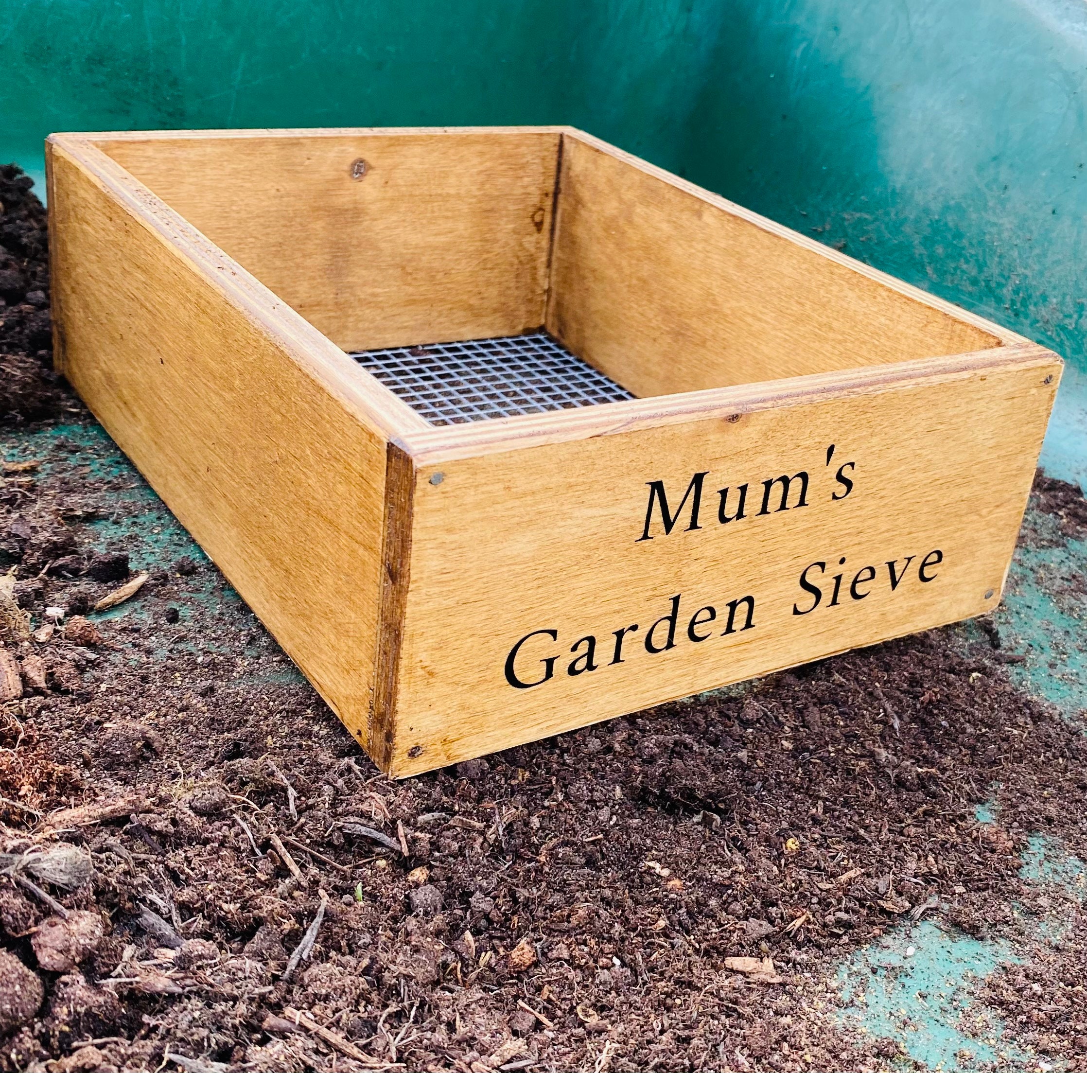 Small Garden Sieve Perfect for Seed Compost Mothers Day Etsy UK
