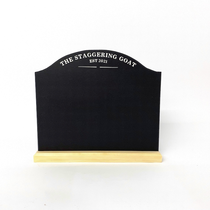 Chalkboard Menu Customisable Sign Home Bar Menu Etsy UK