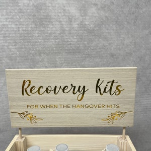 Wedding Hangover Recovery Kits Wedding guest favours Send Off Gifts image 4