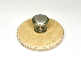 Round Pot Tamper suitable for 8cm pots.