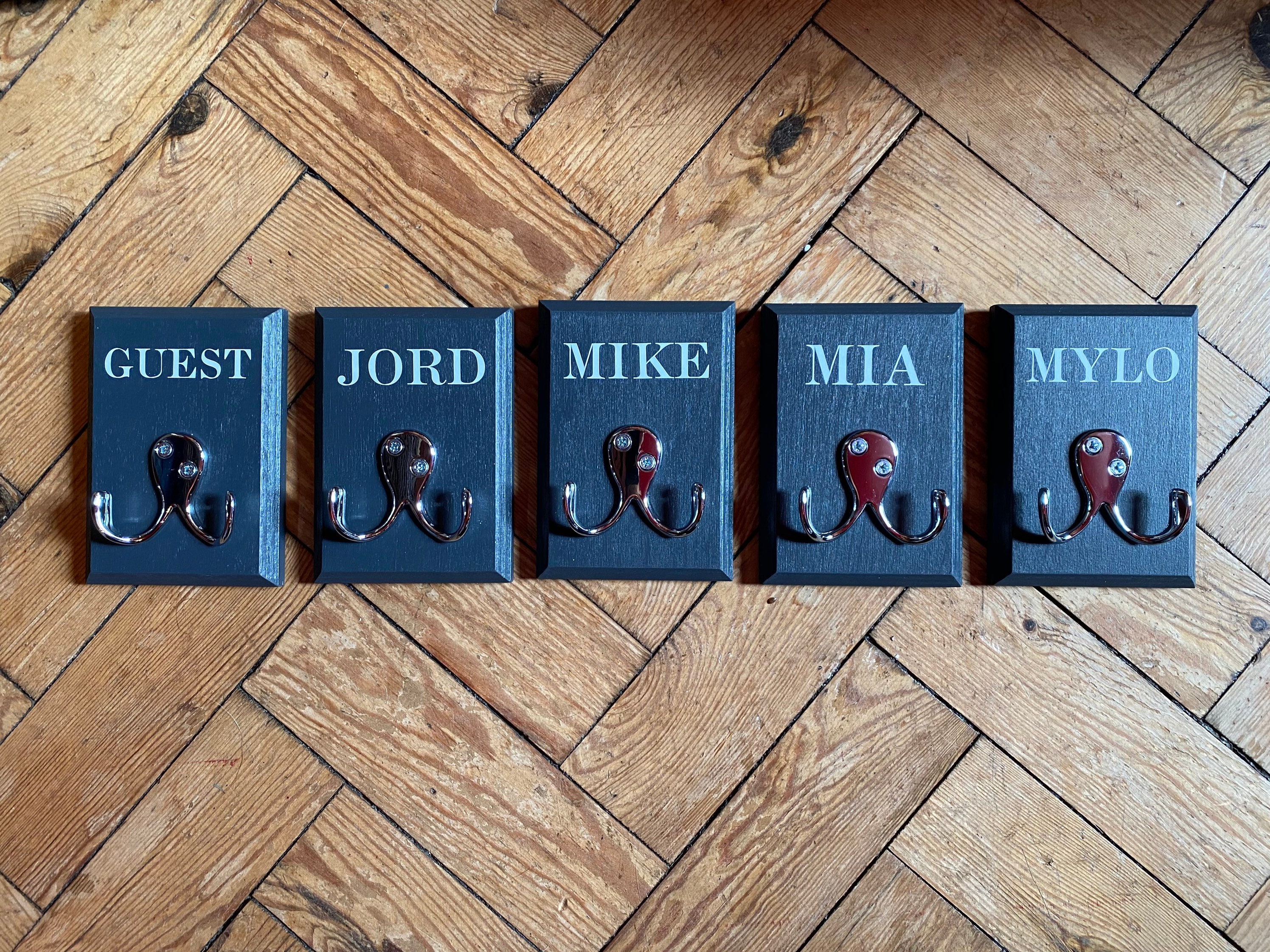 Personalised Coat Hook | Individual Storage hook