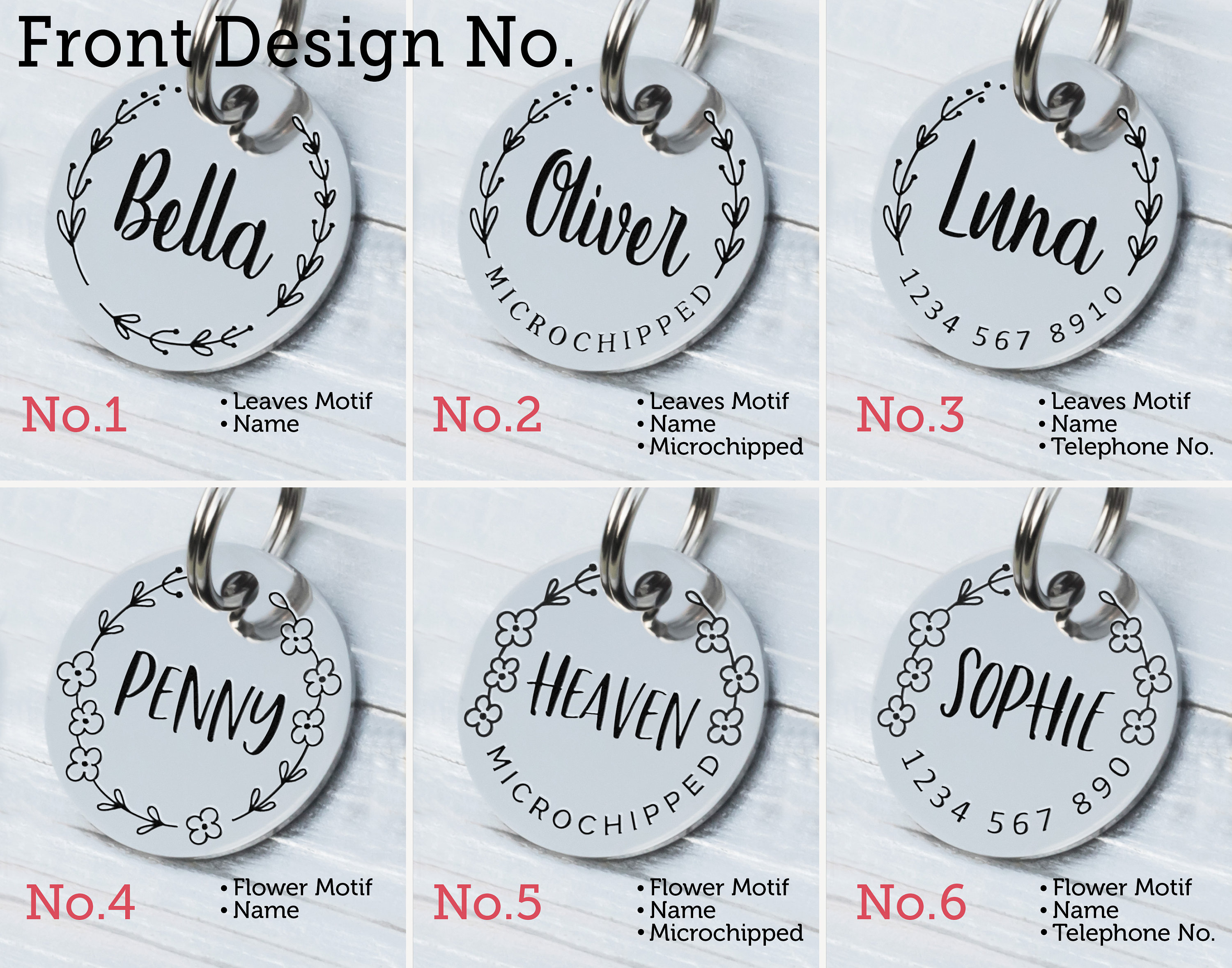 engraved dog id tags