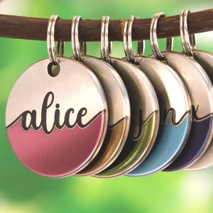 Personalisierte Hundemarke für Katzenhalsband – Individuelle Hundemarke für Kätzchen & Welpe mit Gravur