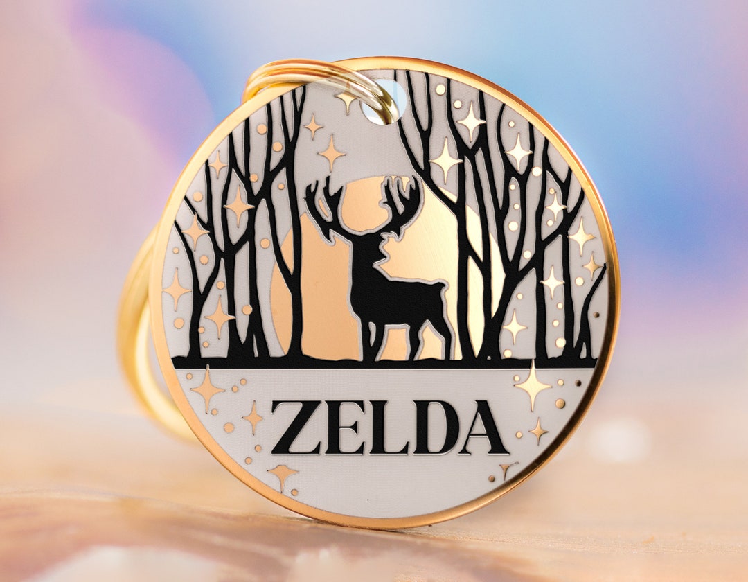 Custom Dog Tag Personalized Pet ID Tag Cat Collar Tag Engraved Dog