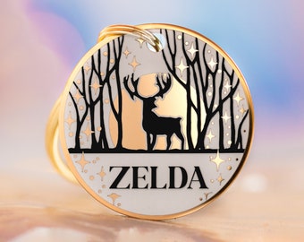 Custom dog tag Personalized pet ID tag Cat collar tag Engraved dog name tag, Cute cat name tag, Dog ID tag, Pet tag for puppy kitten