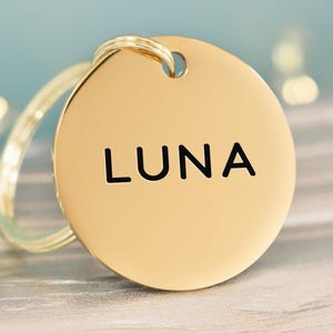 Custom dog tag Personalized pet ID tag, Cat collar tag, Engraved dog name tag, Cute cat name tag, Dog ID tag, Pet tag for puppy kitten