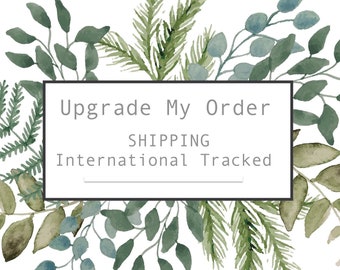 UPGRADE from Standard Shipping to Tracked. No need to buy this upgrade if you've ordered more than 1 tag; it was done automatically