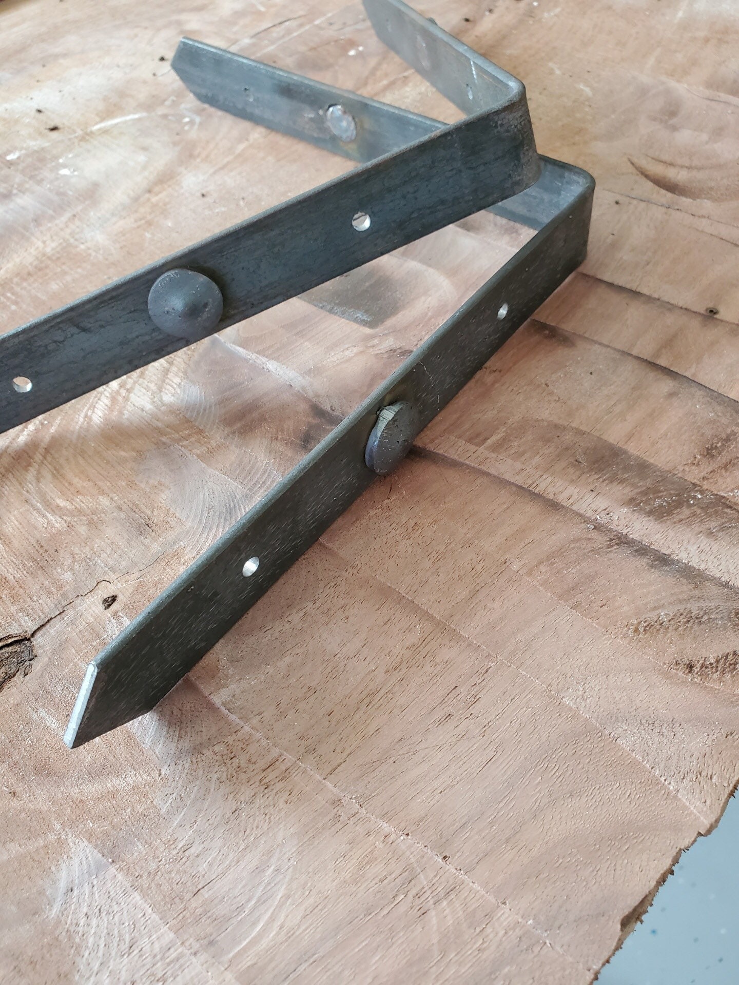 4Piece Rustic metal corners metal corner bracket corner Etsy