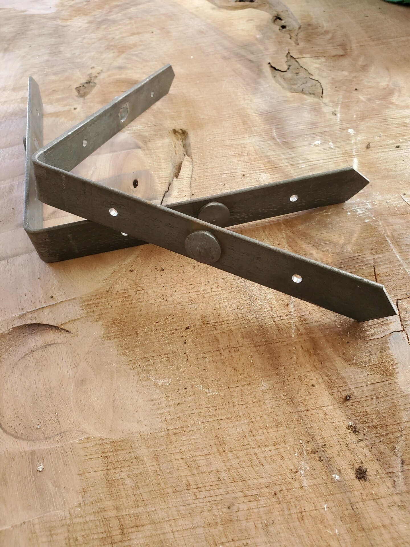 4Piece Rustic metal corners metal corner bracket corner Etsy