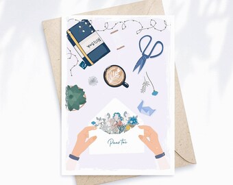 Jolie Carte Deuil Etsy Jolie Carte Deuil Etsy