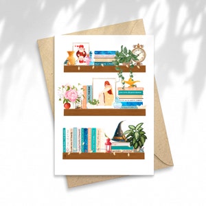Illustration Contes & histoires merveilleuses, carte à offrir, carte postale, anniversaire, illustration,Papeterie