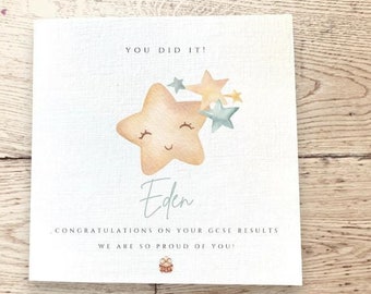 Personalised A Level Exam Results Congratulations Card - Etsy UK