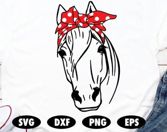 Download Horse Bandana Svg Etsy PSD Mockup Templates