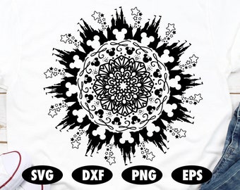 Free Free 52 Disney Castle Mandala Svg SVG PNG EPS DXF File