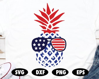 Download July 4th Pineapple Etsy