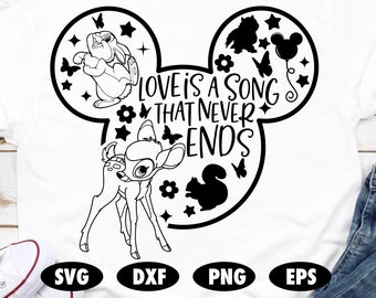 Bambi Svg Etsy
