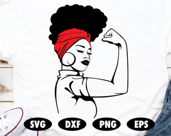 Download Free Strong Woman Svg Etsy SVG Cut Files