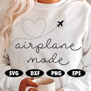 Modo avião SVG, Viagem svg, Avião svg, Viagem PNG, Férias svg, Vacay svg, Viagem para meninas svg, Camisa de viagem svg, Pegar voos svg, PNG