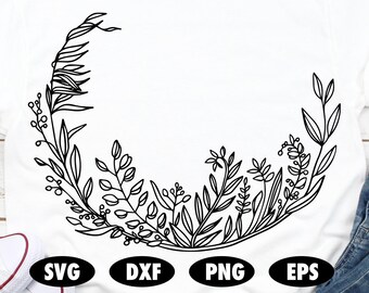 Free Free 164 Half Flower Wreath Svg Free SVG PNG EPS DXF File