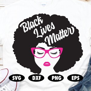 Afroamerikanische Frau Svg, schwarze Leben Materie Svg, schwarze Frau Svg, Afro Svg, Afro Frau Svg, Anti-Rassismus Svg, Königin Svg, Mädchen Macht Svg