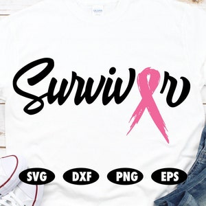 Sobreviviente de cáncer de mama svg, Superviviente svg, Svg de mama, Cinta rosa svg, Conciencia de cáncer de mama svg, Cáncer svg, Conciencia de cáncer svg