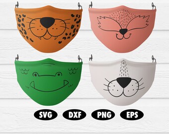 Download Animal Mask Svg Etsy