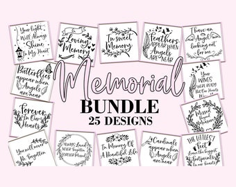 Download Memorial Bundle Etsy