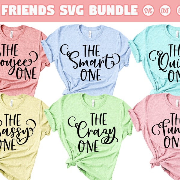 Friends svg Bundle, Friends svg, Friendship svg bundle, Friendship svg, Bff svg, Svg bundle, Friends shirt svg, Best friends svg