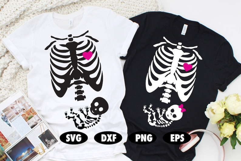Download Baby skeleton svg Pregnancy svg Halloween Pregnancy svg | Etsy