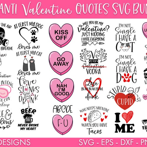 25 Anti Valentine's Day SVG Bundle Anti Valentines SVG - Etsy 25 Anti Valentine's Day SVG Bundle Anti Valentines SVG - Etsy