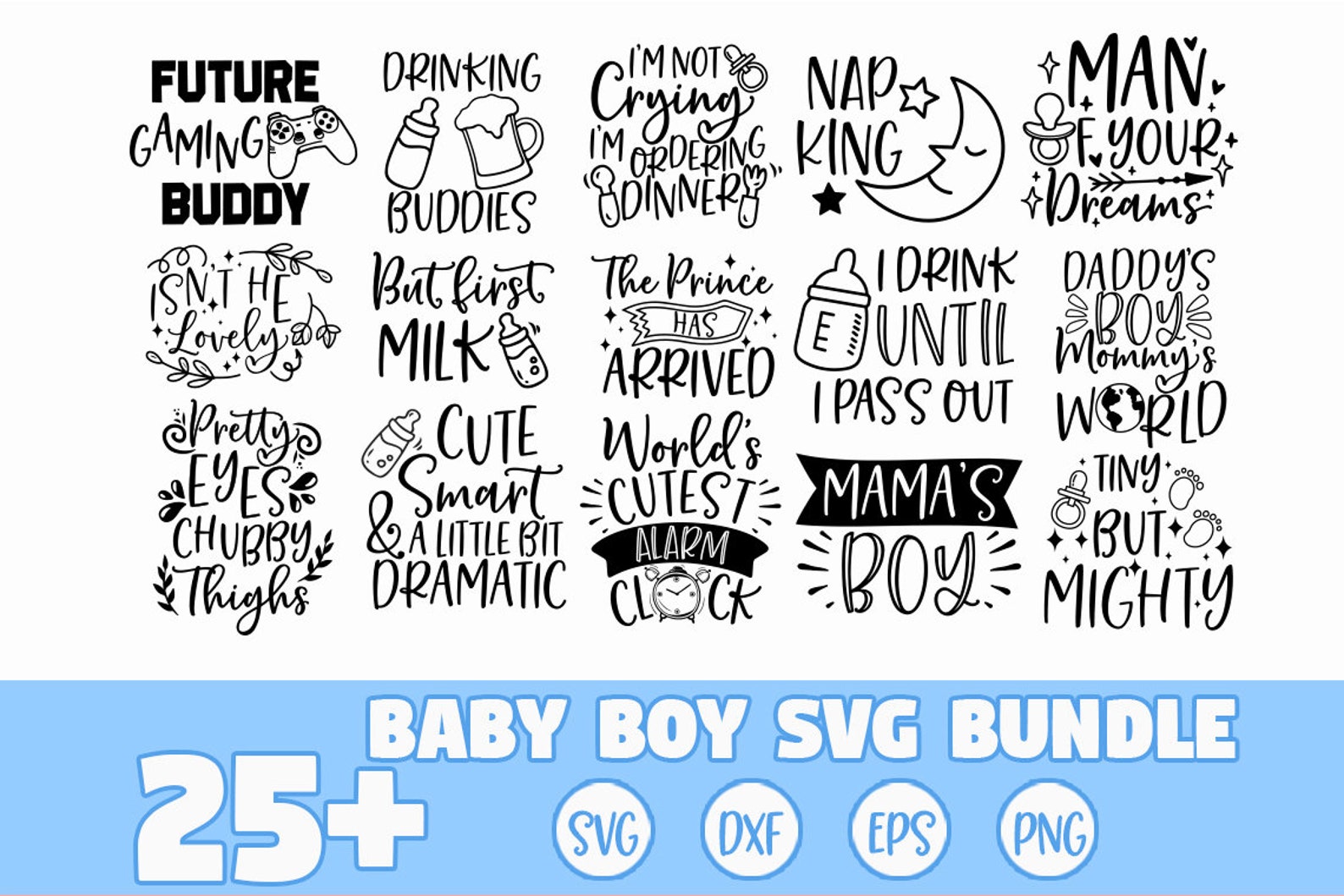 Baby Boy bundle svg Baby quotes svg Baby Boy svg Svg | Etsy