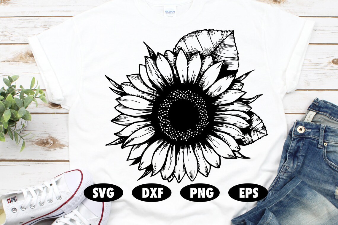 Free Free 347 Sunflower Shirt Svg Free SVG PNG EPS DXF File