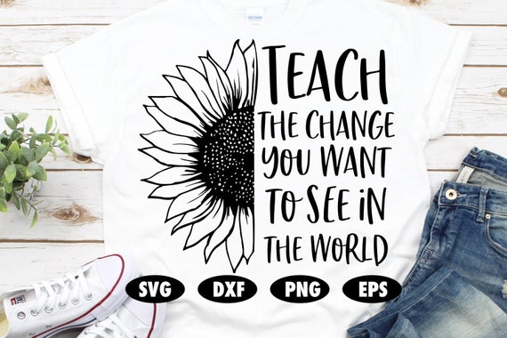 Free Free 178 Sunflower Teacher Svg SVG PNG EPS DXF File