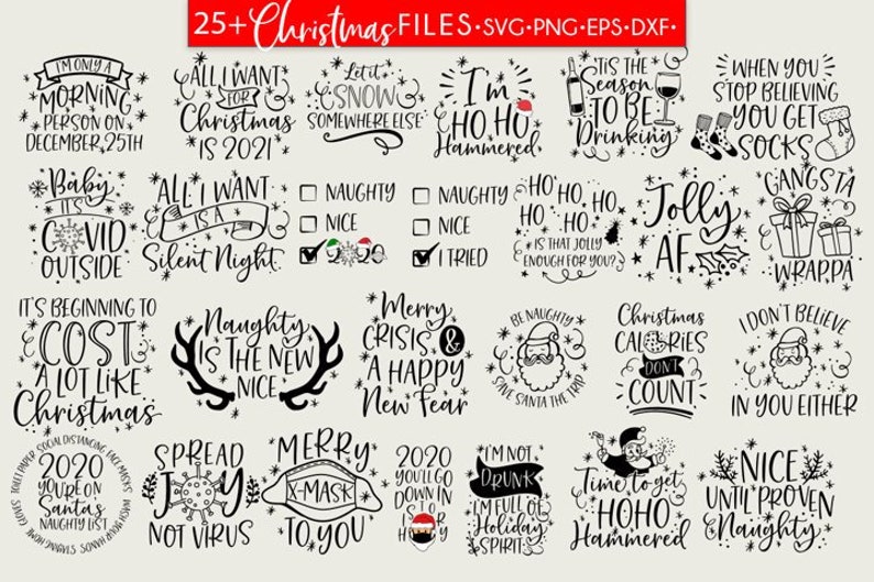 Download Sarcastic and Funny Christmas svg Bundle Christmas svg | Etsy