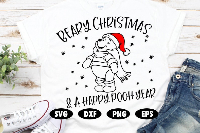 Download Beary Christmas SVG Merry Christmas svg Christmas svg | Etsy