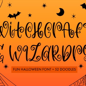 Halloween font, Halloween alphabet svg, Font svg, Halloween svg, Spooky font, Curly font, Doodle font, Halloween Doodles, Scary Font