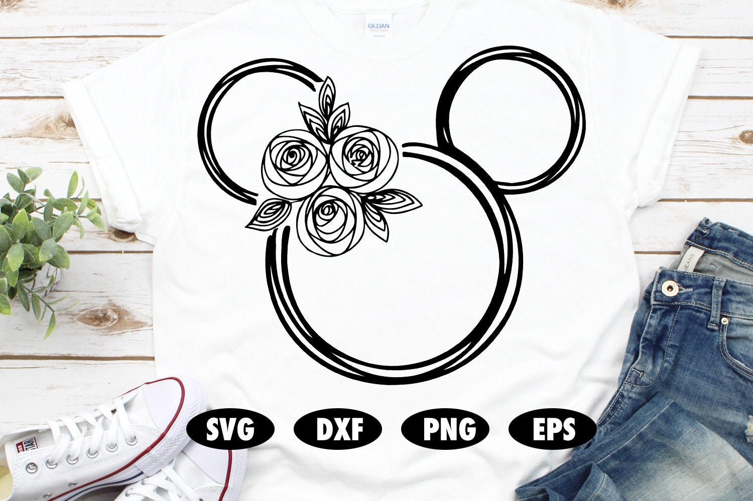 Free Free 124 Flower Minnie Svg SVG PNG EPS DXF File