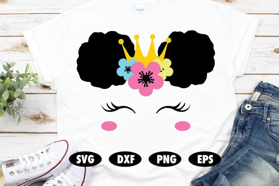 Cute afro svg, Cute baby svg, Black girl svg, Black baby svg, African American svg, Crown svg, Afro svg, Afro woman svg, Girl power svg