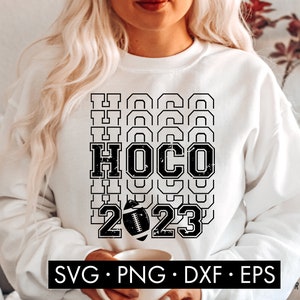 Hoco 2023 SVG, American Football svg, Football svg, Homecoming svg, Game day svg, Distressed football svg, Football Season svg, png